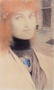 Fernand Khnopff Who Shall Deliver Me oil painting artist